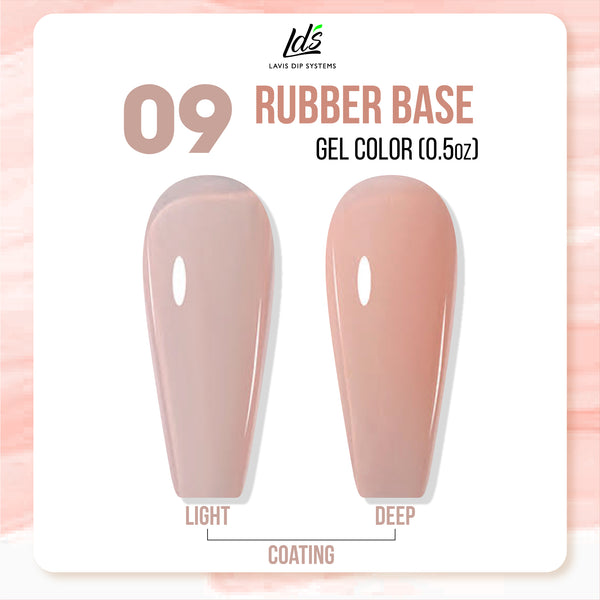 LDS RB-09 LDS Rubber Base Collection by LDS sold by DTK Nail Supply