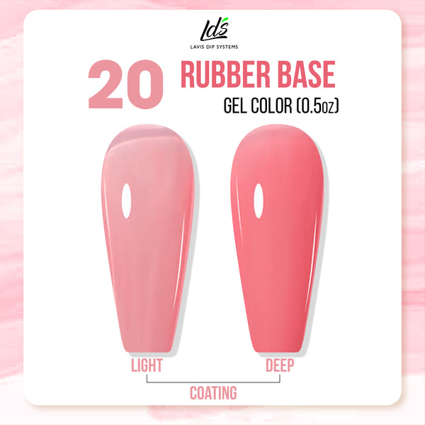 LDS RB-20 LDS Rubber Base Collection by LDS sold by DTK Nail Supply