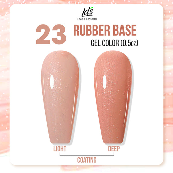 LDS RB-23 LDS Rubber Base Collection by LDS sold by DTK Nail Supply