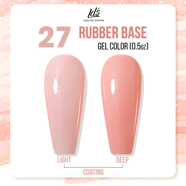 LDS RB-27 LDS Rubber Base Collection by LDS sold by DTK Nail Supply