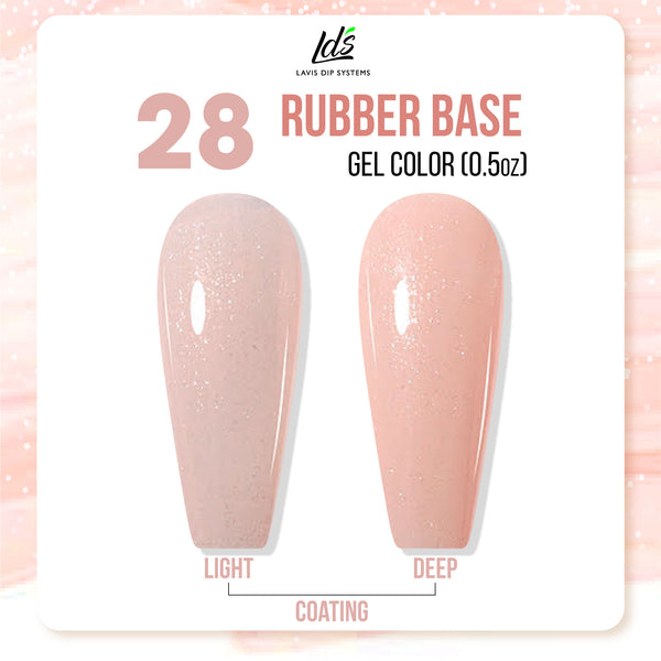 LDS RB-28 LDS Rubber Base Collection by LDS sold by DTK Nail Supply