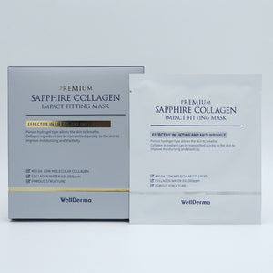  WellDerma Premium Sapphire Collagen Impact Fitting Mask 25g by OTHER sold by DTK Nail Supply