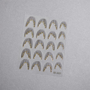 🎁 BUNDLE & SAVE: French Lace Nail Stickers (100% off)
