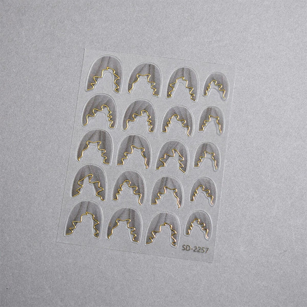 🎁 BUNDLE & SAVE: French Lace Nail Stickers (100% off)
