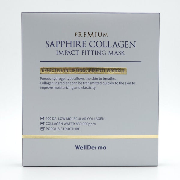  WellDerma Premium Sapphire Collagen Impact Fitting Mask 25g by OTHER sold by DTK Nail Supply
