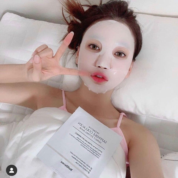  WellDerma Premium Sapphire Collagen Impact Fitting Mask 25g by OTHER sold by DTK Nail Supply