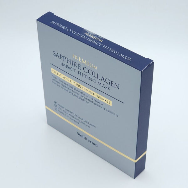  WellDerma Premium Sapphire Collagen Impact Fitting Mask 25g by OTHER sold by DTK Nail Supply