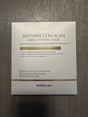  WellDerma Premium Sapphire Collagen Impact Fitting Mask 25g by OTHER sold by DTK Nail Supply