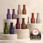 Kiara Sky Gel Pro Polish Ivy League Collection Set 10 Colors + FREE LAVIS Chrome Powder Pearl