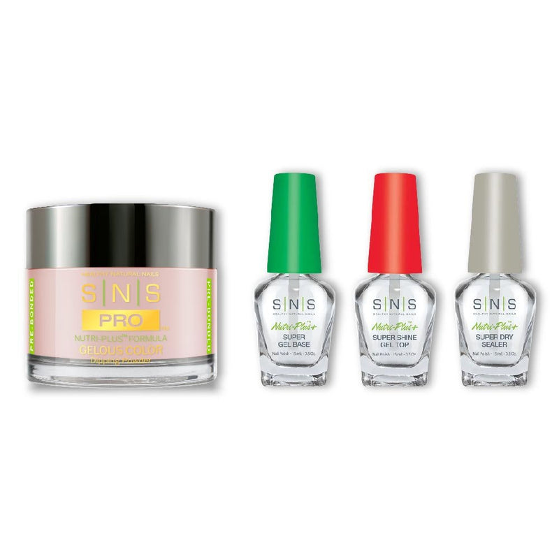 SNS Dip Powder Combo - Liquid Set & 009 - SL03 - SCINTILLATING SILK - DTK Nail Supply