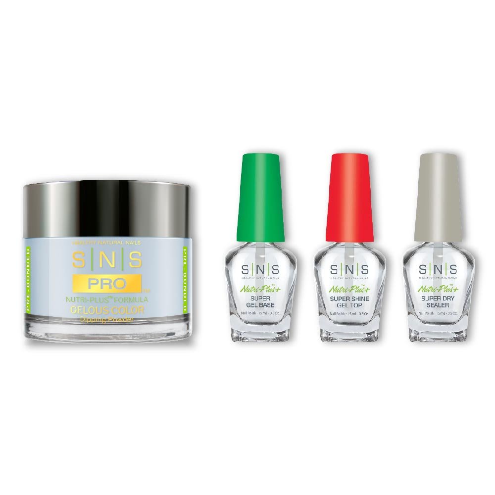 SNS Dip Powder Combo - Liquid Set & 023 - DR11 - BE CALM FOG - DTK Nail Supply
