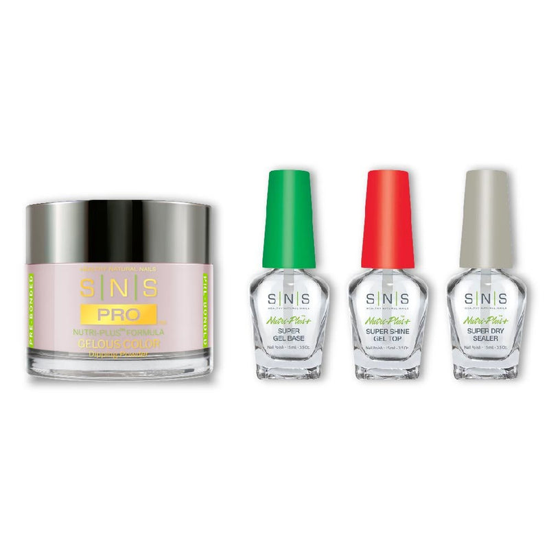 SNS Dip Powder Combo - Liquid Set & 077 - SY01 - HIMALAYAN SALT - DTK Nail Supply