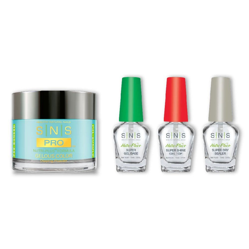 SNS Dip Powder Combo - Liquid Set & 089 - CS17 - BLUE BABY WHALES - DTK Nail Supply