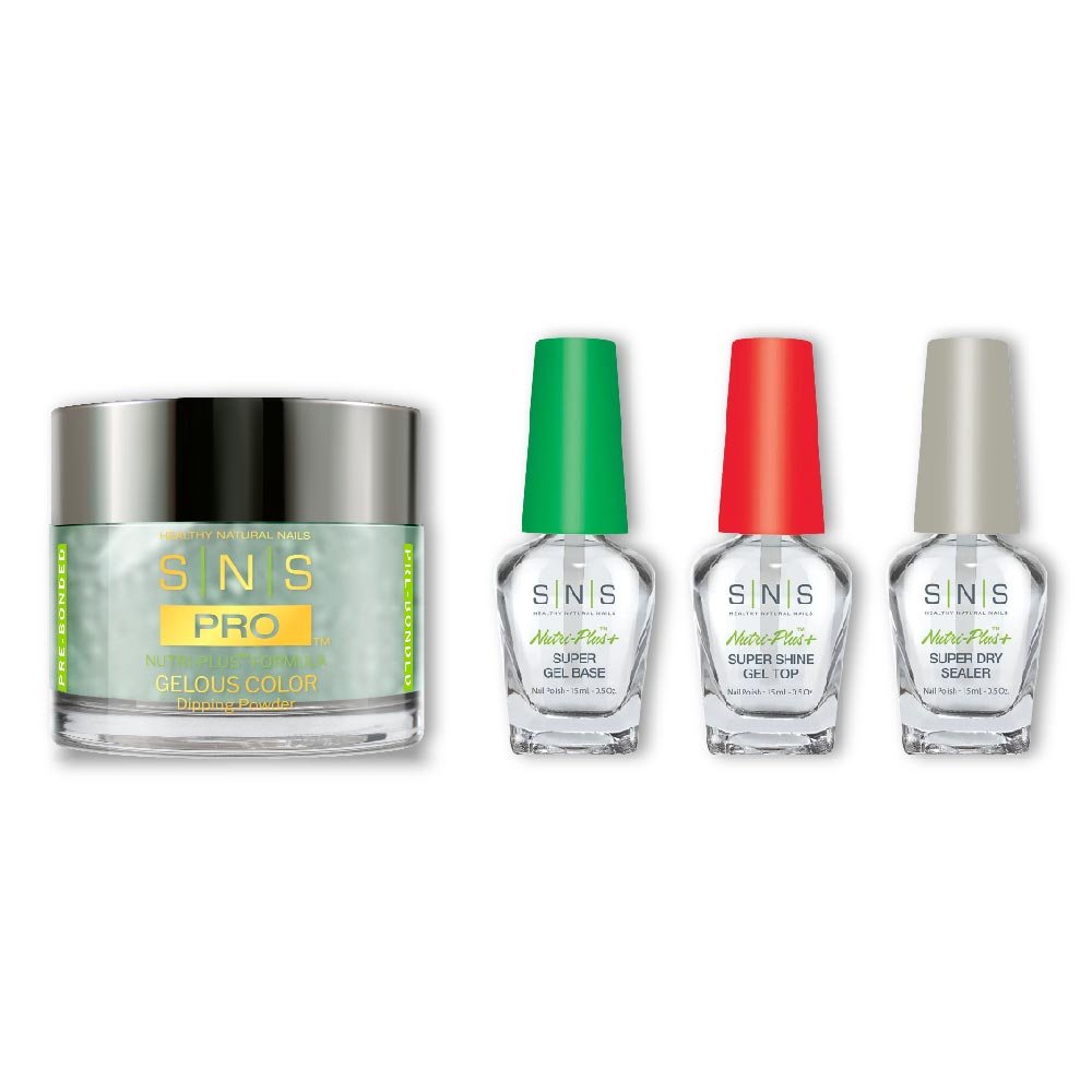 SNS Dip Powder Combo - Liquid Set & 094 - CS14 - SPEARMINT GREEN - DTK Nail Supply