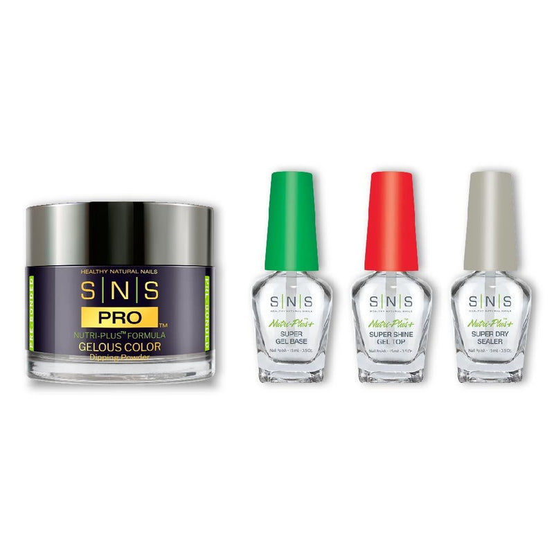 SNS Dip Powder Combo - Liquid Set & 129 - WW09 - JOLLY - DTK Nail Supply