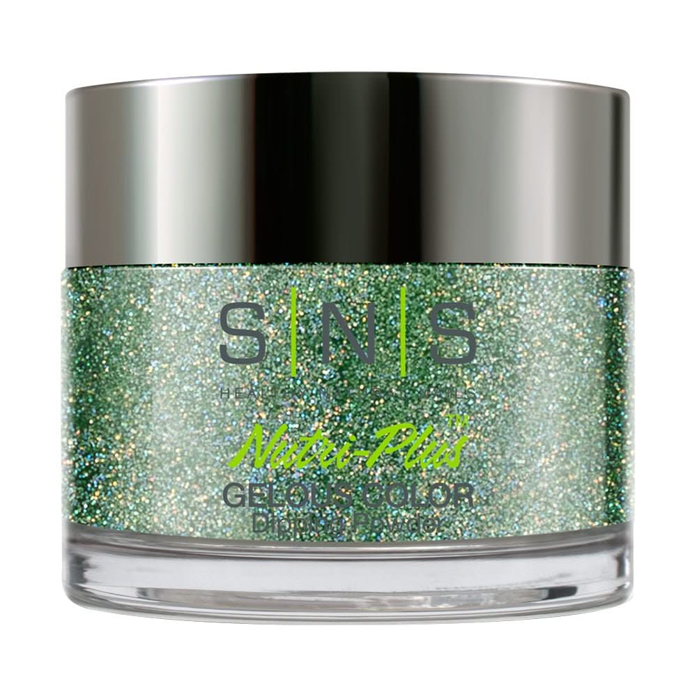 SNS Dipping Powder Nail - AN18 - Forestial Green - DTK Nail Supply