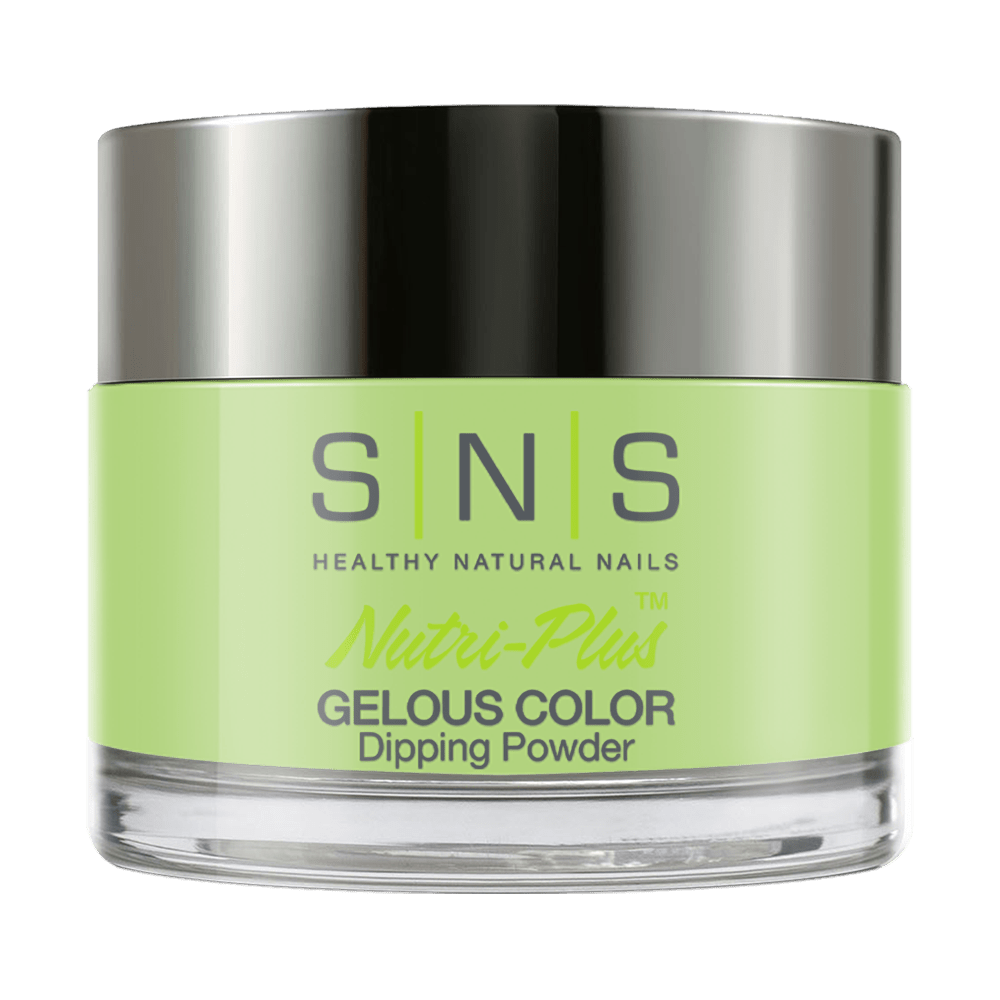 SNS Dipping Powder Nail - BM27 Chartreuse - DTK Nail Supply
