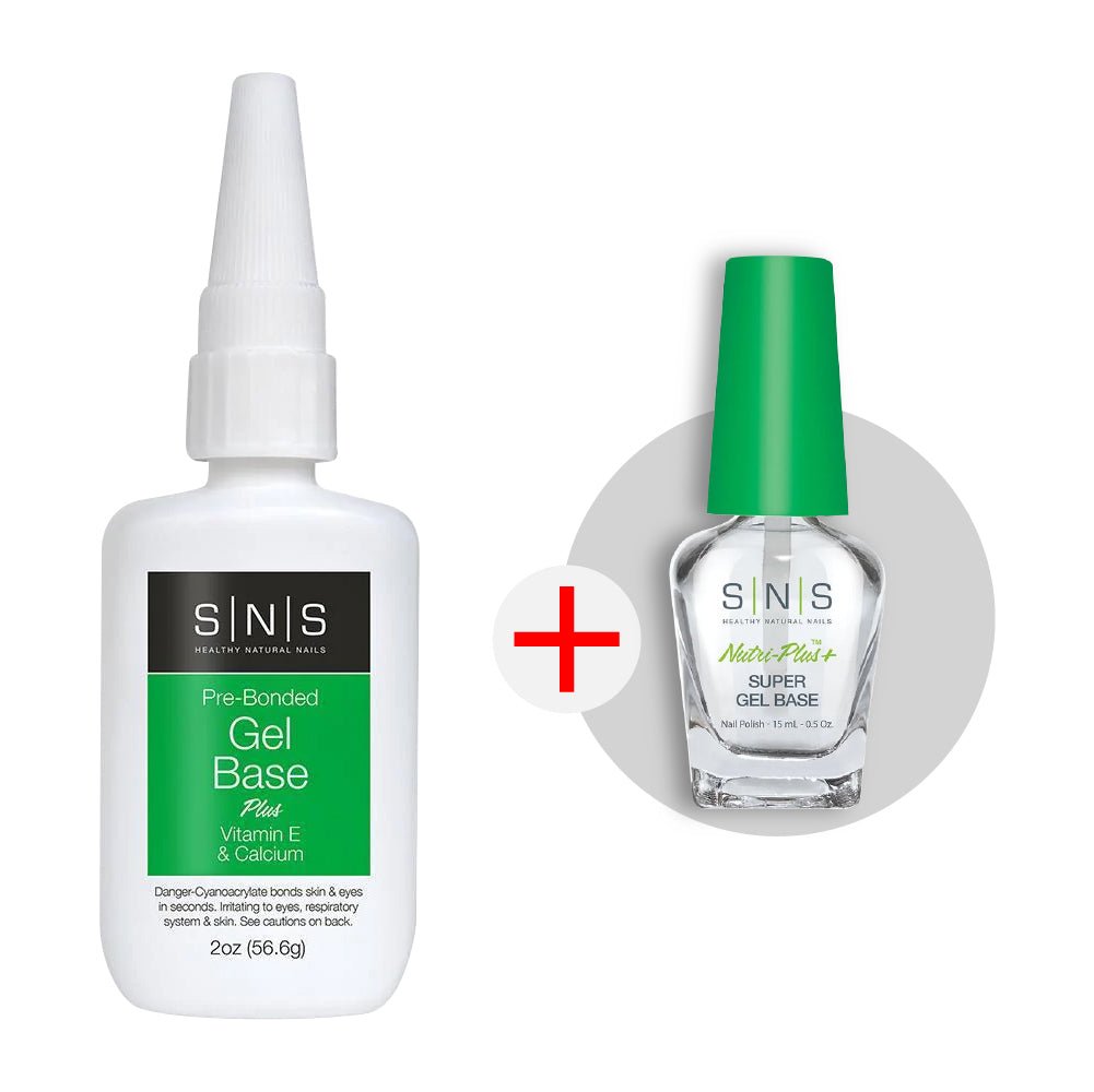 SNS Gel Base - Dipping Essential 2 oz - FREE 1 Liquid 0.5oz - DTK Nail Supply