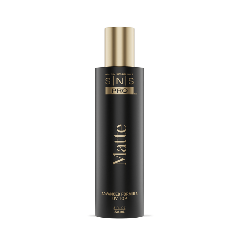 SNS Matte UV Gel Topcoat (Advanced Formula) 8 oz - DTK Nail Supply