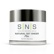 SNS Natural Set Sheer Dipping Powder Pink & White - 2 oz - DTK Nail Supply