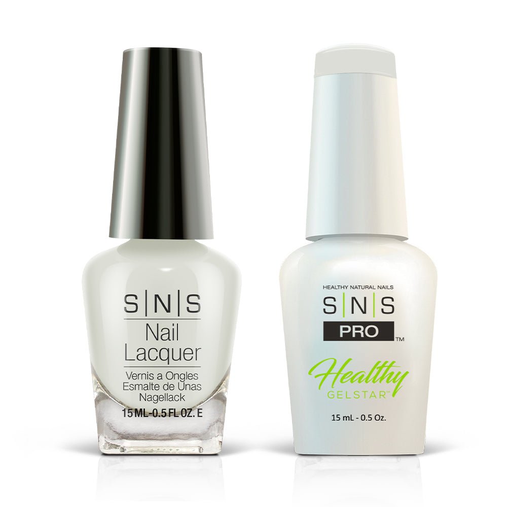 SNS Pro 3 in 1 - Beige Collection - 001 LG13 - CRYSTAL JELLY - Dip, Gel & Lacquer Matching - DTK Nail Supply