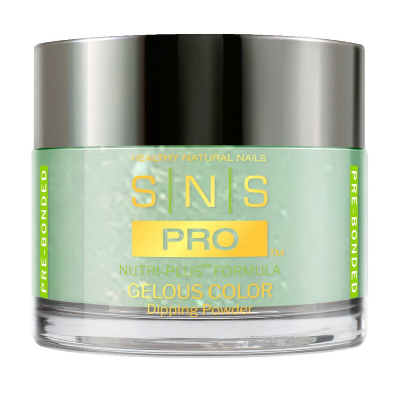 SNS Pro 3 in 1 - Beige Collection - 019 SG - 23 - GREEN MOONSTONE - Dip, Gel & Lacquer Matching - DTK Nail Supply