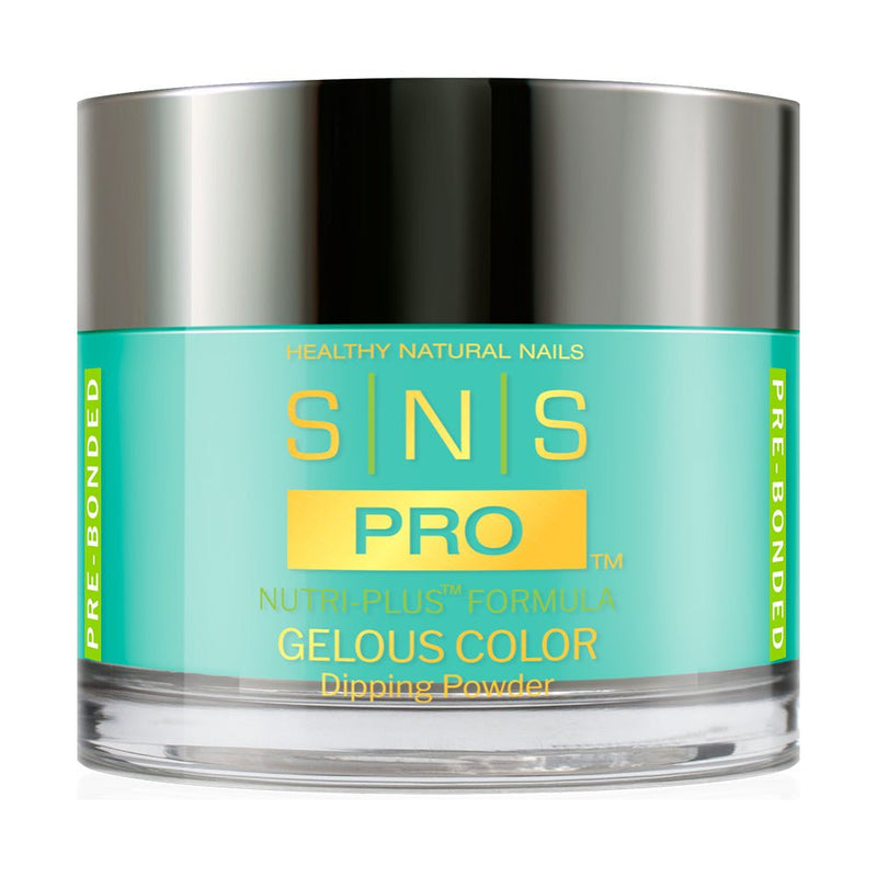 SNS Pro 3 in 1 - Beige Collection - 023 SG - 14 - BLUE LAGOON - Dip, Gel & Lacquer Matching - DTK Nail Supply