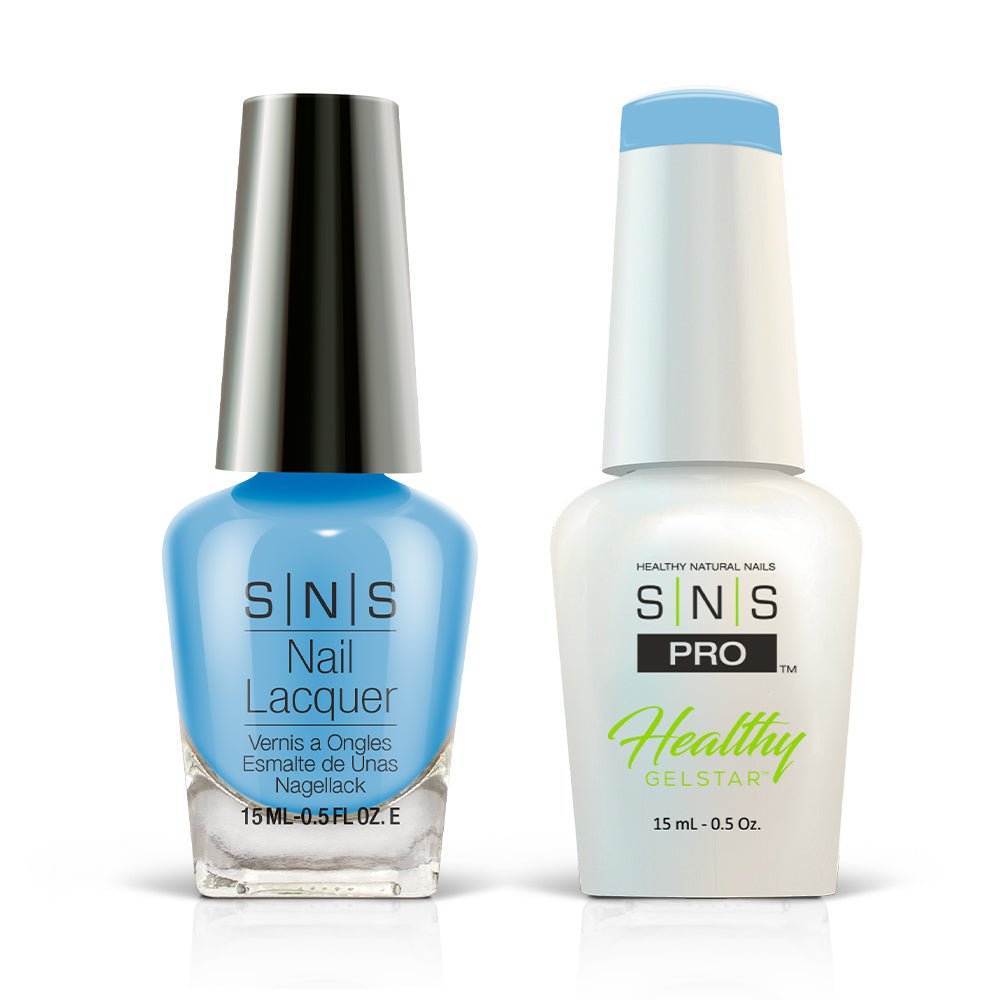 SNS Pro 3 in 1 - Beige Collection - 027 HH - 30 - GREAT BLUE HOLE - Dip, Gel & Lacquer Matching - DTK Nail Supply
