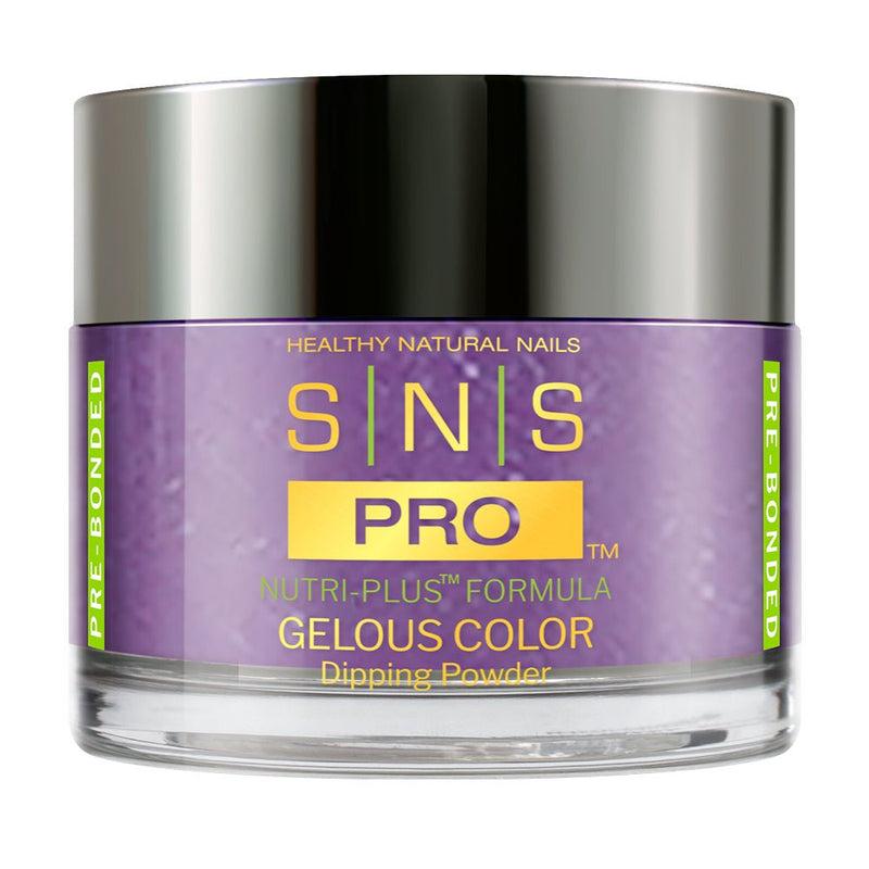 SNS Pro 3 in 1 - Beige Collection - 046 BOS - 02 - VIOLET FERMME - Dip, Gel & Lacquer Matching - DTK Nail Supply
