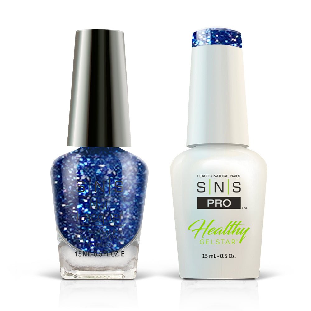SNS Pro 3 in 1 - Beige Collection - 069 BP - 26 - FAIRY BLUE WREN - Dip, Gel & Lacquer Matching - DTK Nail Supply