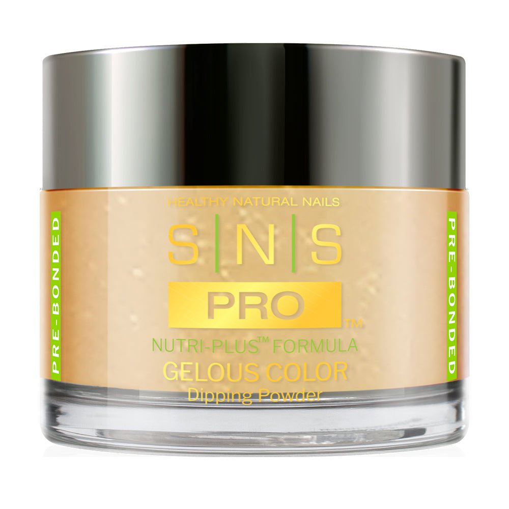 SNS Pro 3 in 1 - Beige Collection - 093 SG - 24 - LEMON MERINGUE JEWELS - Dip, Gel & Lacquer Matching - DTK Nail Supply