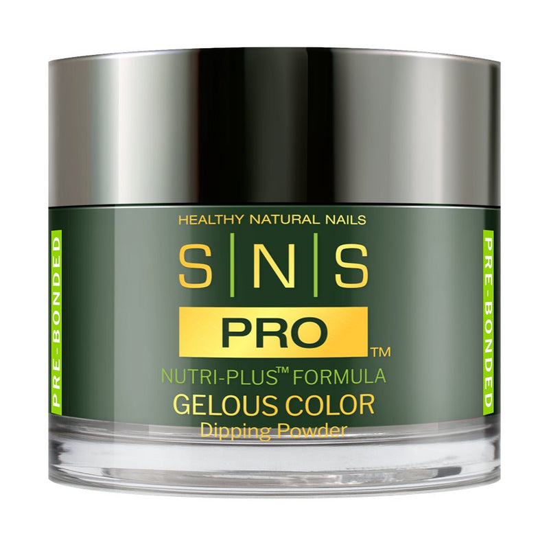 SNS Pro 3 in 1 - Beige Collection - 114 HM - 33 - EMERALD GUAC - Dip, Gel & Lacquer Matching - DTK Nail Supply