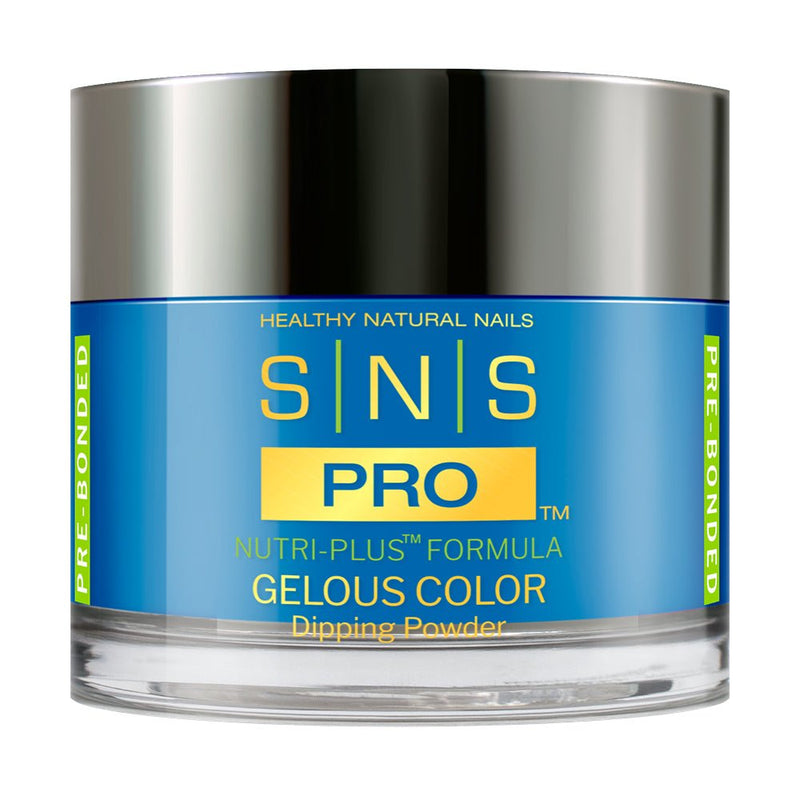 SNS Pro 3 in 1 - Beige Collection - 116 LG - 04 - BLUE CURACAO - Dip, Gel & Lacquer Matching - DTK Nail Supply