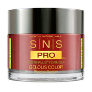 SNS Pro 3 in 1 - Beige Collection - 131 HM - 04 - RED PLUM - Dip, Gel & Lacquer Matching - DTK Nail Supply