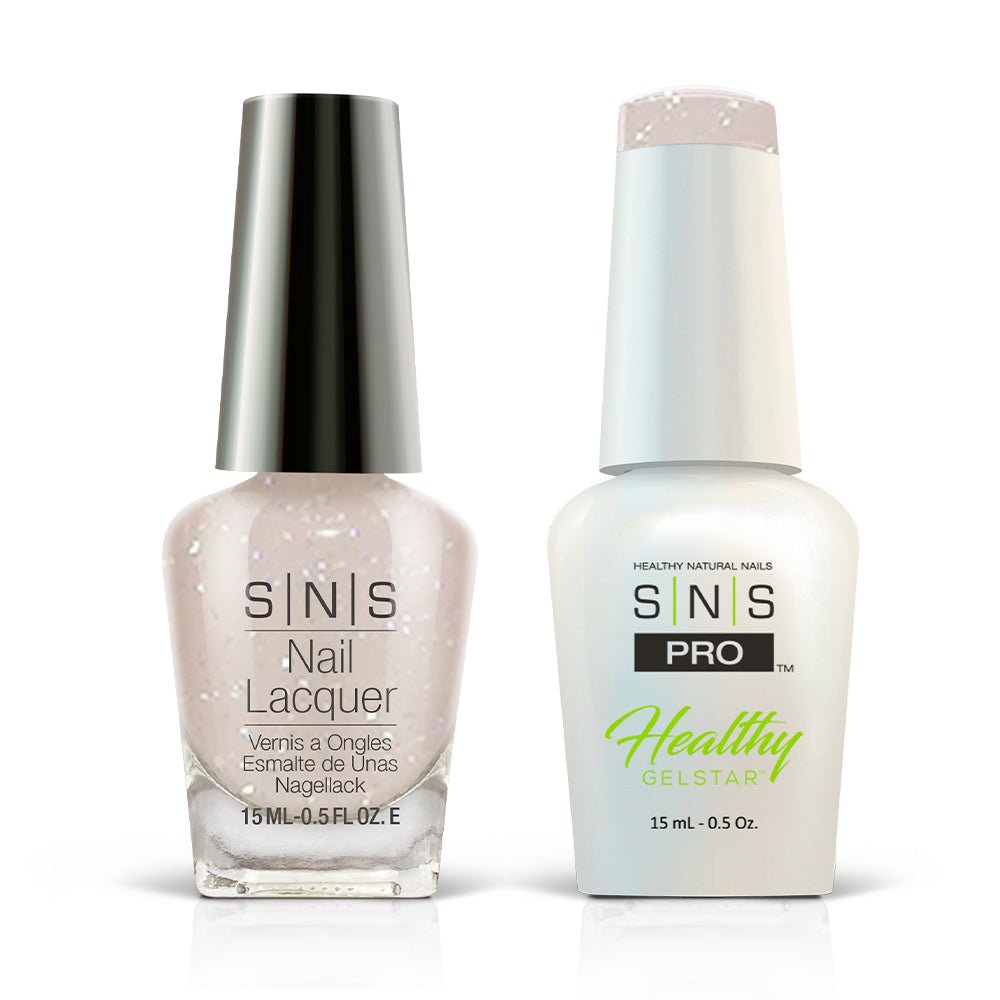 SNS Pro 3 in 1 - Beige Collection - 136 DS - 12 - TBD - Dip, Gel & Lacquer Matching - DTK Nail Supply