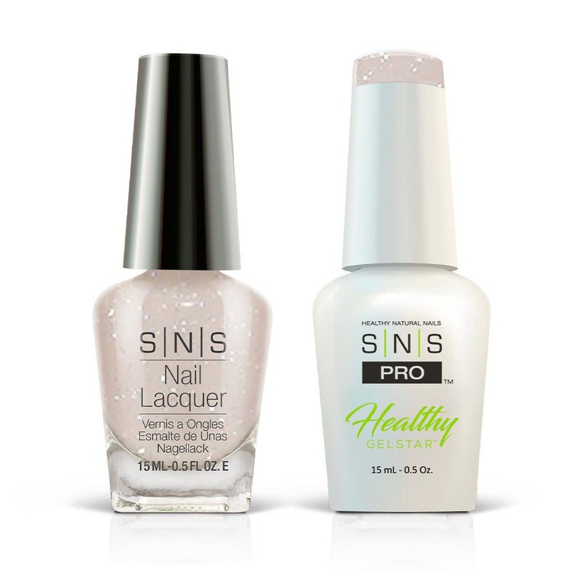 SNS Pro 3 in 1 - Beige Collection - 136 DS - 12 - TBD - Dip, Gel & Lacquer Matching - DTK Nail Supply