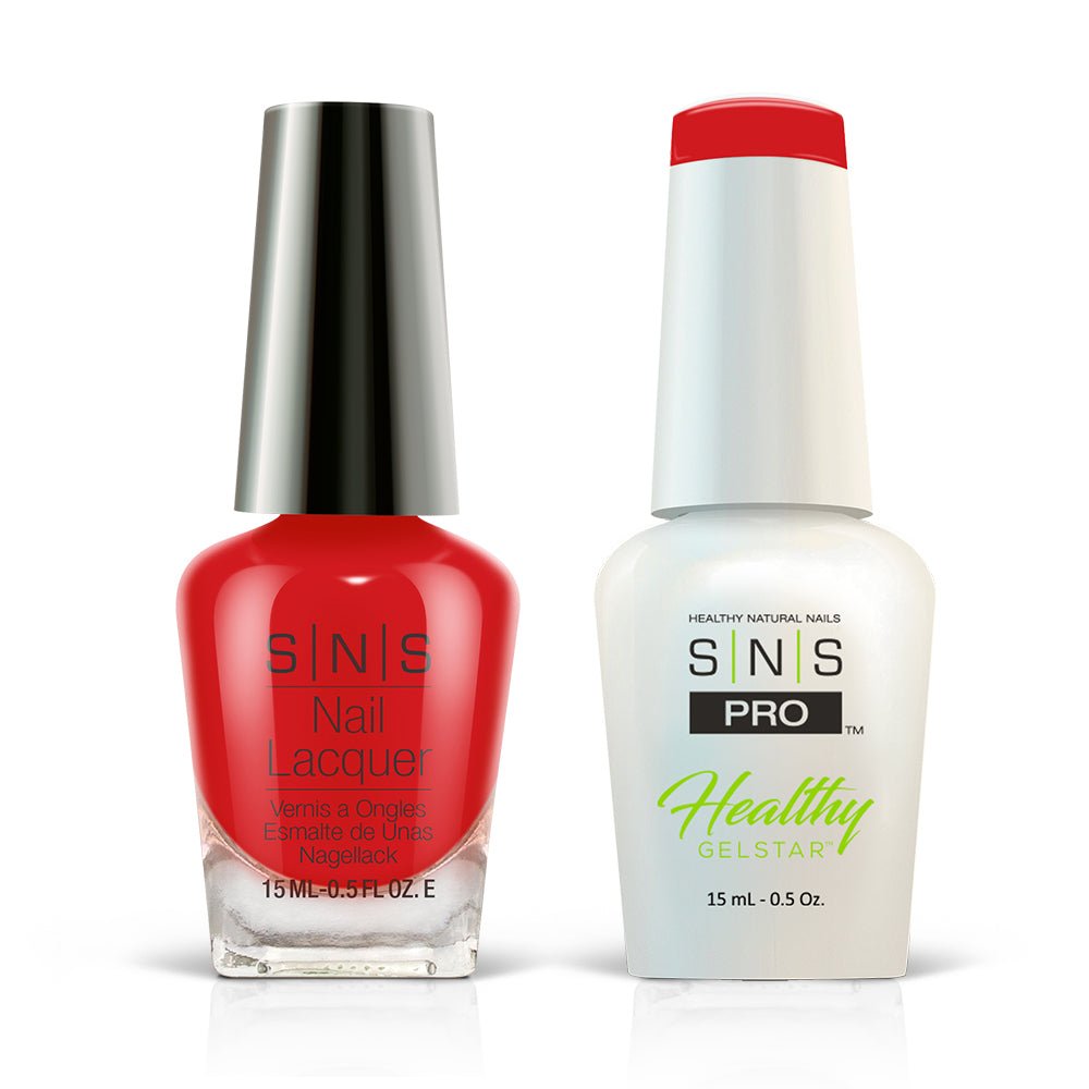SNS Pro Gel Nail Polish Duo - Burgundy Collection - 116 AC22 - WEDDING VOWS