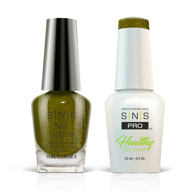 SNS Pro Gel Nail Polish Duo - Burgundy Collection - 126 HM03 - TROPICAL SUNSET