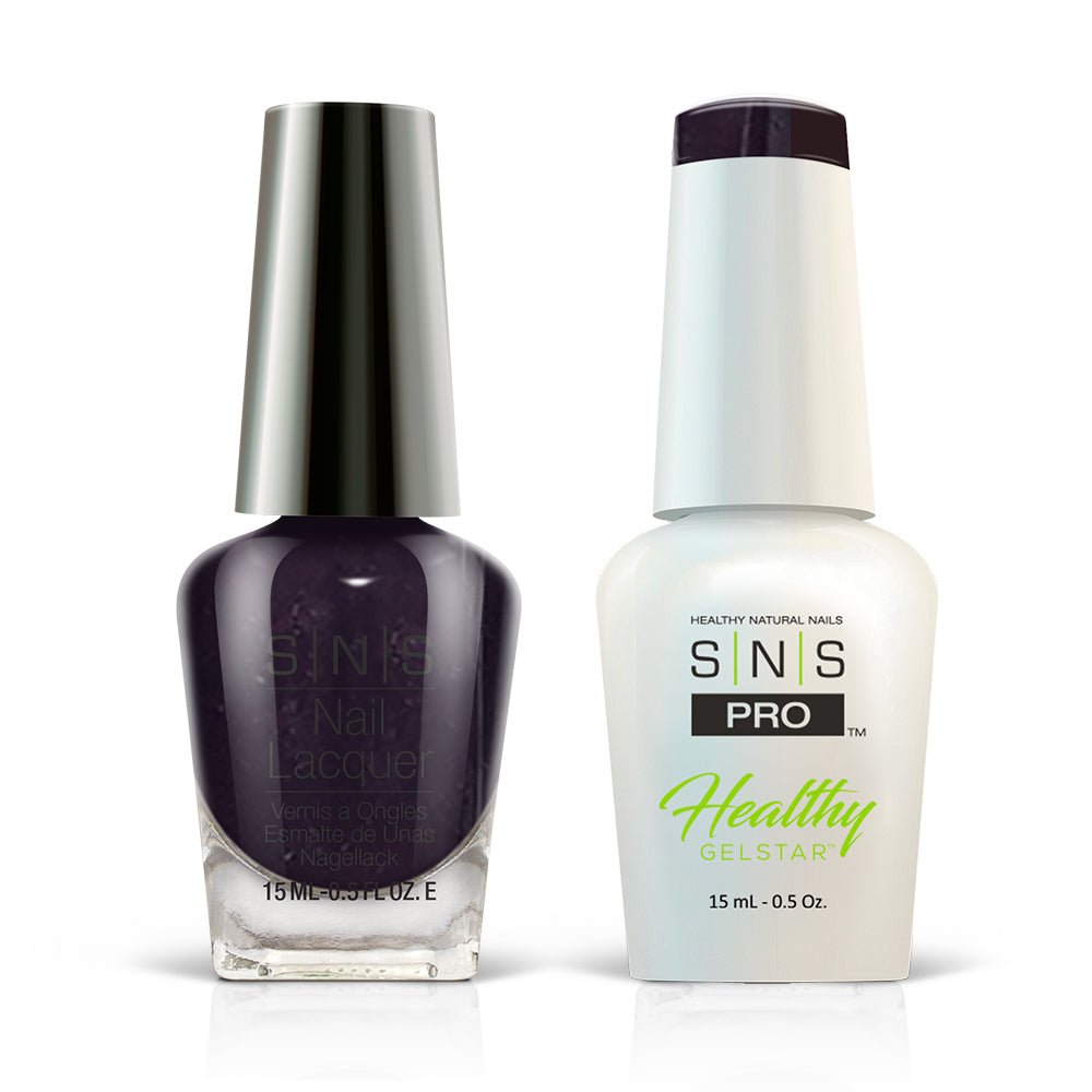 SNS Pro Gel Nail Polish Duo - Burgundy Collection - 132 WW25 - WINTER MELON