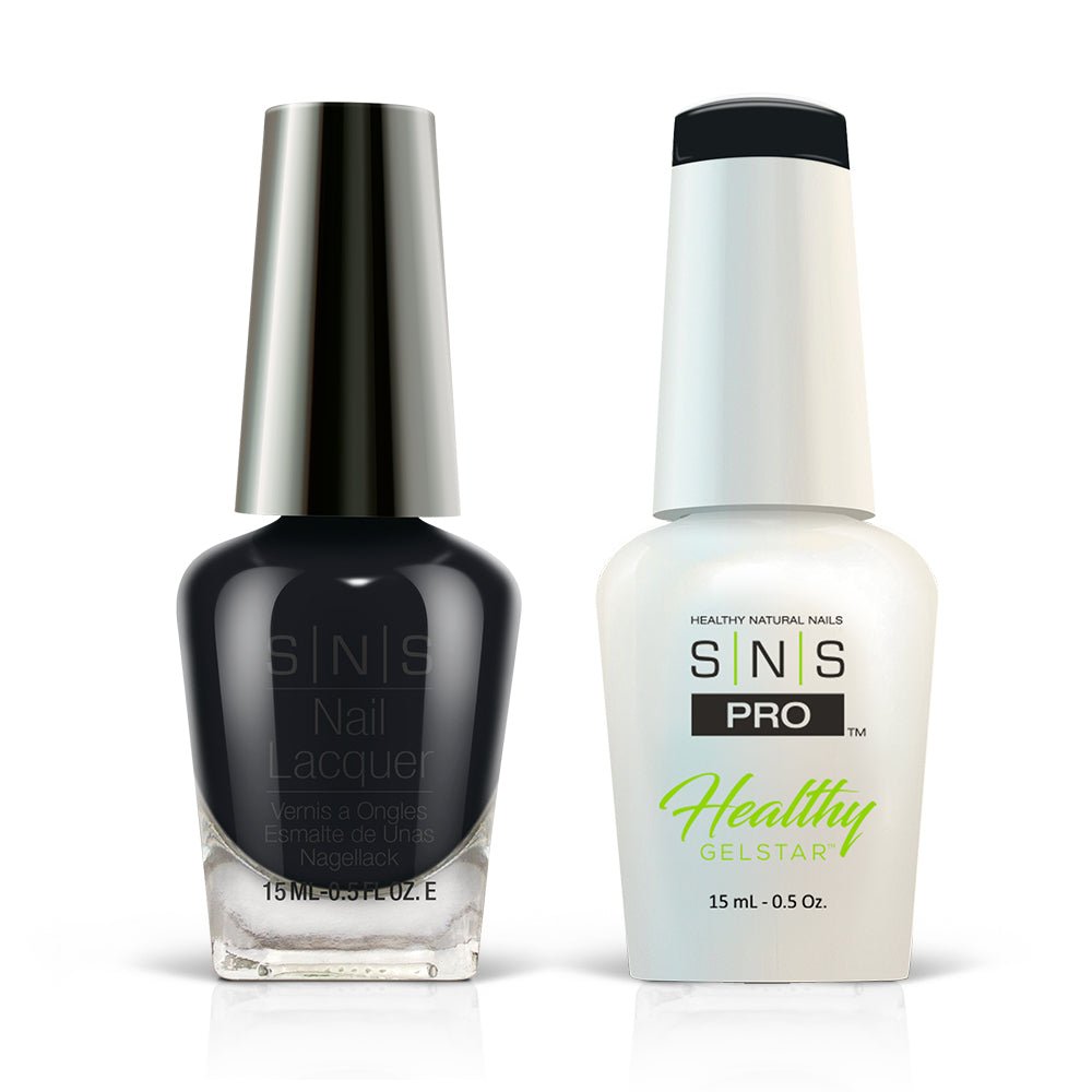 SNS Pro Gel Nail Polish Duo - Burgundy Collection - 136 #065 - SILENT SUMMER NIGHT
