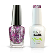 SNS Pro Gel Nail Polish Duo - Burgundy Collection - 139 BM17 - MISS UNIVERSE BOUQUET