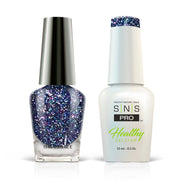 SNS Pro 3 in 1 - Burgundy Collection - 142 DC08 - BABY BOOMER BLUE - DTK Nail Supply