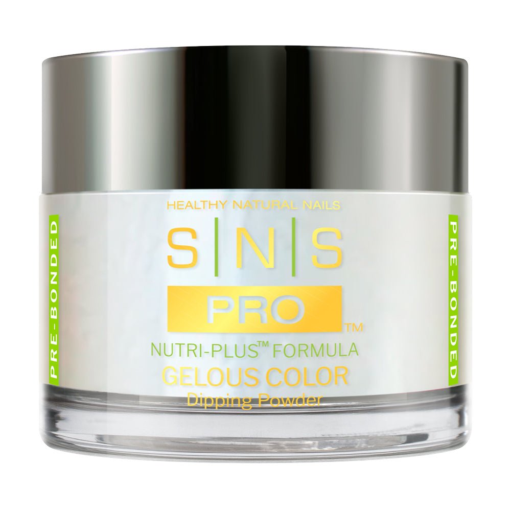 SNS Pro 4 in 1 Tiffany Blue - 001 SY - 07 PEARLY WHITE - Dip, Gel & Lacquer Matching - DTK Nail Supply