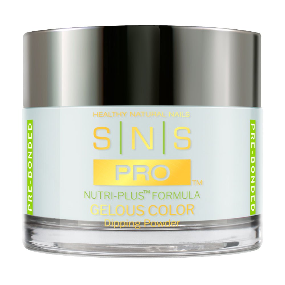 SNS Pro 4 in 1 Tiffany Blue - 004 SY - 24 FADED BLU SANTORINI - Dip, Gel & Lacquer Matching - DTK Nail Supply