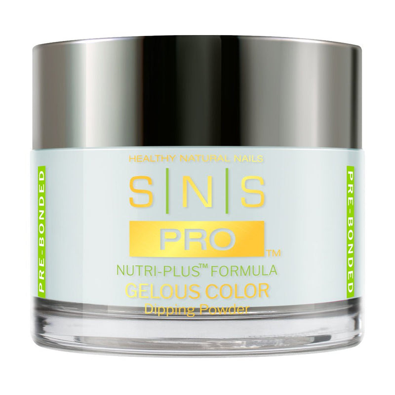 SNS Pro 4 in 1 Tiffany Blue - 004 SY - 24 FADED BLU SANTORINI - Dip, Gel & Lacquer Matching - DTK Nail Supply