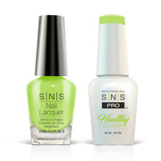 SNS Pro 4 in 1 Tiffany Blue - 006 CS - 16 GRASSHOPPER MENTHE - Dip, Gel & Lacquer Matching - DTK Nail Supply