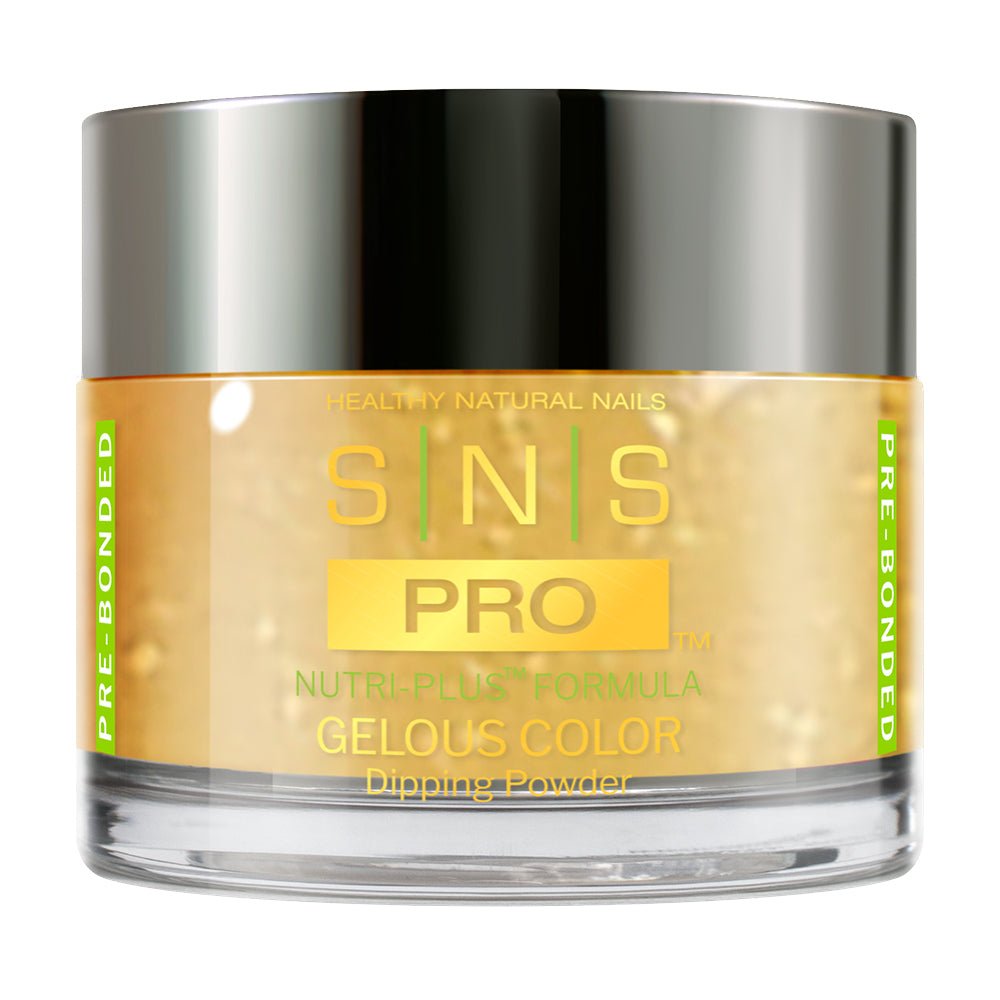 SNS Pro 4 in 1 Tiffany Blue - 046 BM - 09 DAZZLING YELLOW TULIP - Dip, Gel & Lacquer Matching - DTK Nail Supply