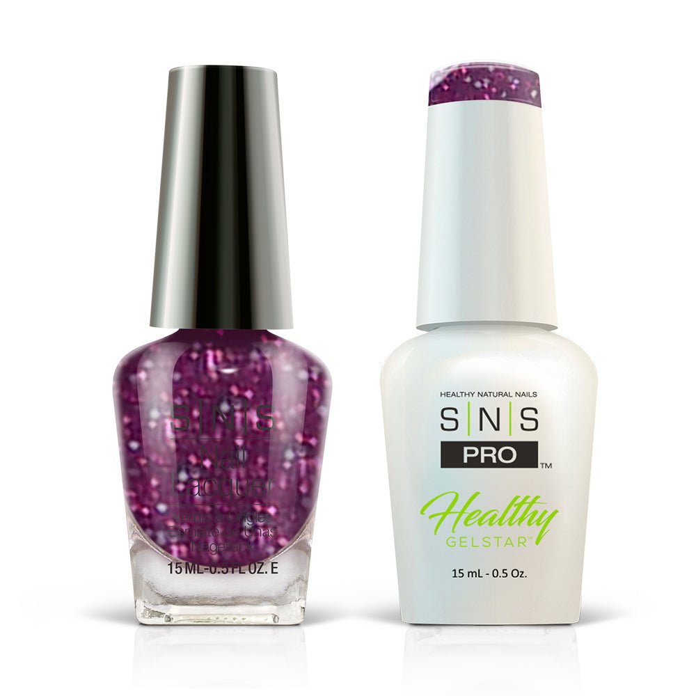 SNS Pro 4 in 1 Tiffany Blue - 068 BO262 PURPLISH ROYALS - Dip, Gel & Lacquer Matching - DTK Nail Supply