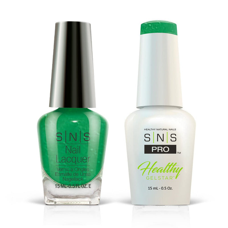 SNS Pro 4 in 1 Tiffany Blue - 108 SP - 02 MILES DAVIS GREEN - Dip, Gel & Lacquer Matching - DTK Nail Supply