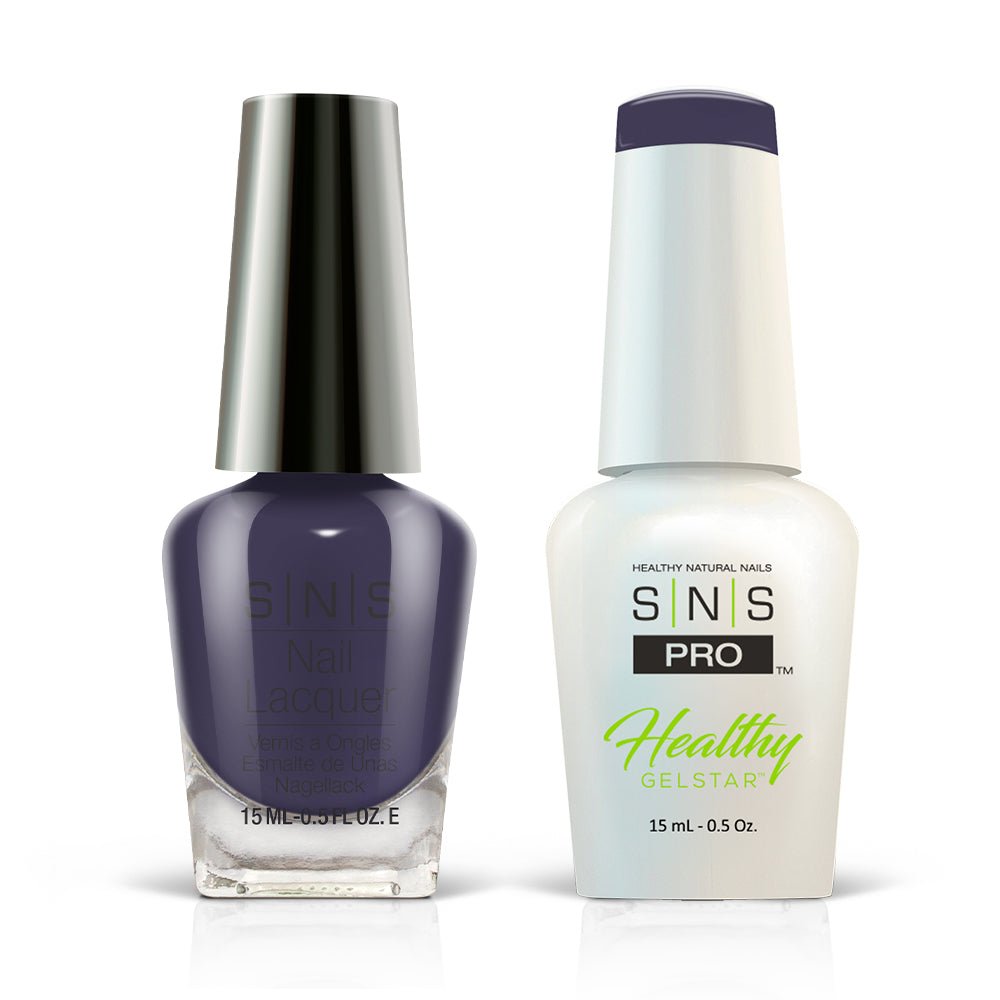 SNS Pro 4 in 1 Tiffany Blue - 124 WW - 30 PLUM PUDDING - Dip, Gel & Lacquer Matching - DTK Nail Supply